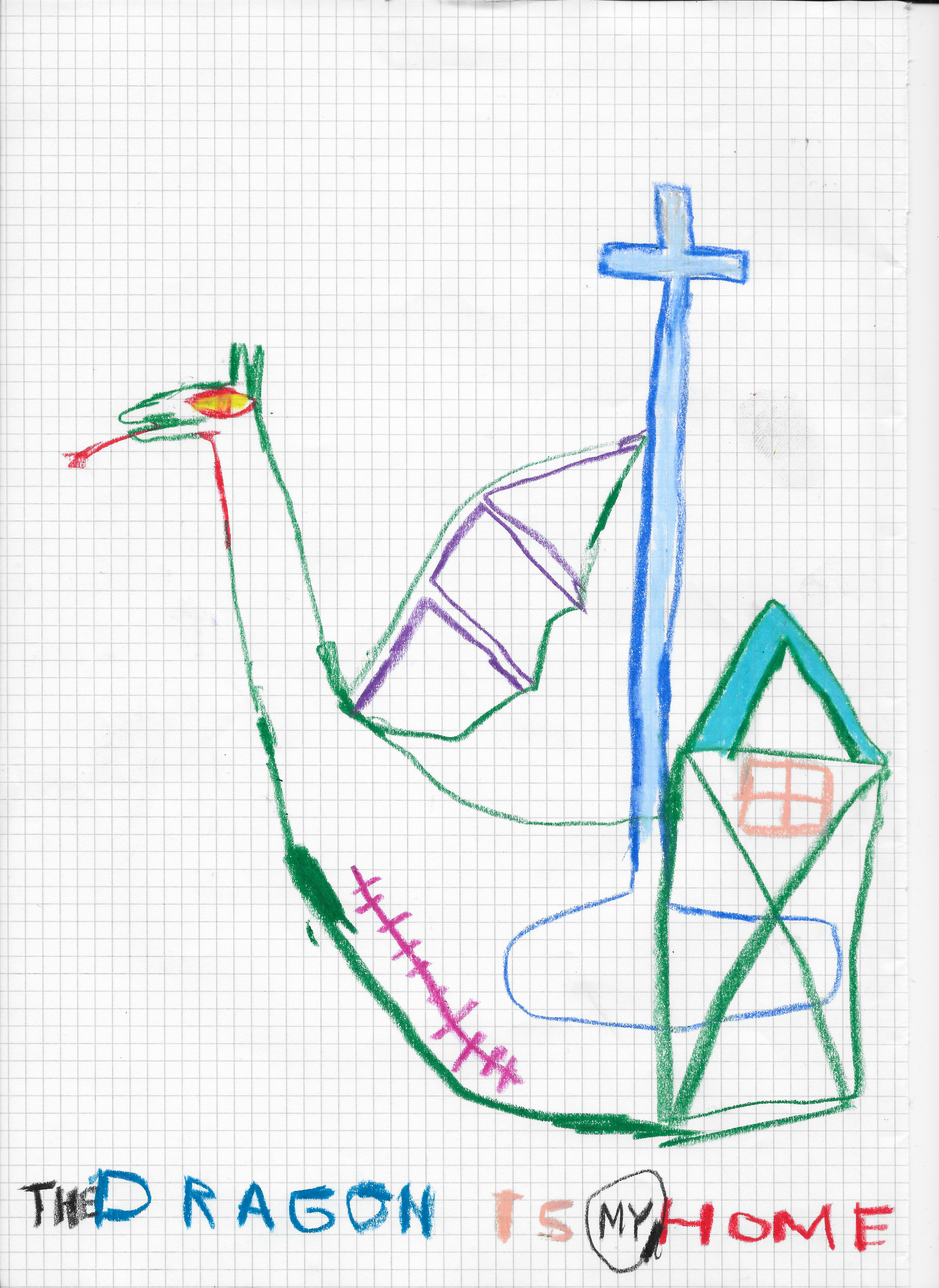 the dragon is my homr